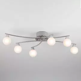 Потолочная люстра Eurosvet Elias 70065/6 хром