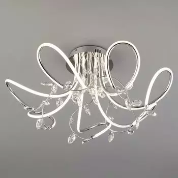 Потолочная люстра Eurosvet Irvine 90106/7 хром