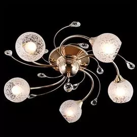 Потолочная люстра Eurosvet Изабелла 30089/5 золото