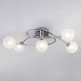 Потолочная люстра Eurosvet Justin 30134/5 хром