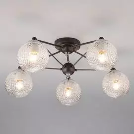 Потолочная люстра Eurosvet Karo 70077/5 графит