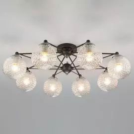 Потолочная люстра Eurosvet Karo 70077/8 графит