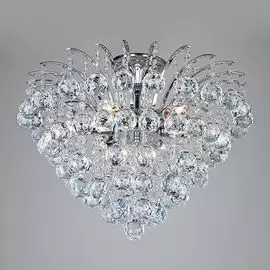 Потолочная люстра Eurosvet Ostiniya 3299/6 хром/прозрачный хрусталь Strotskis