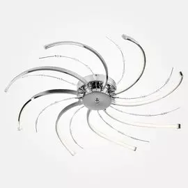 Потолочная люстра Eurosvet Twist 90054/8 хром