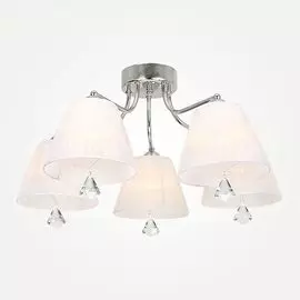 Потолочная люстра Eurosvet Валенсия 70041/5 хром