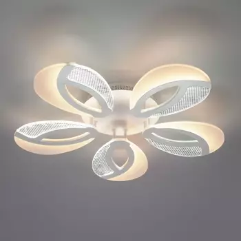 Потолочная люстра Flake 90140/5 белый Eurosvet