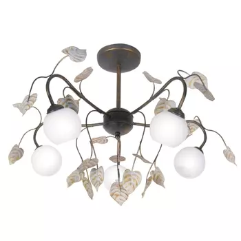 Потолочная люстра Flora A3539PL-5BG Arte Lamp