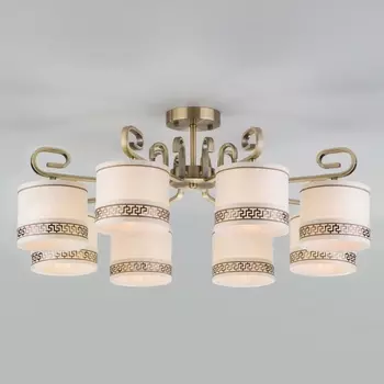 Потолочная люстра Frangia 60086/8 античная бронза Eurosvet