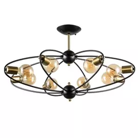 Потолочная люстра Glasgow A1963PL-8BK Arte Lamp