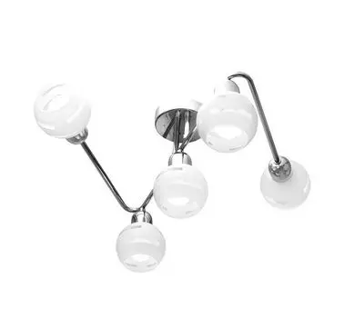 Потолочная люстра IDLamp Agostina 361/5A-Whitechrome