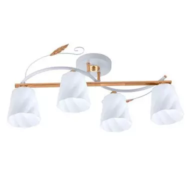 Потолочная люстра IDLamp Annelisa 380/4PF-Whitegold