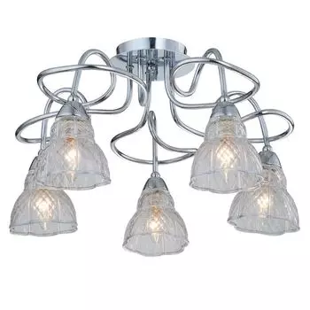 Потолочная люстра IDLamp Assante 864/5PF-Chrome