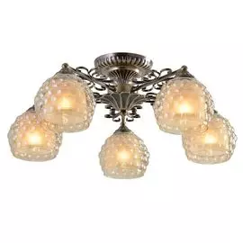 Потолочная люстра IDLamp Bella 285/5PF-Oldbronze