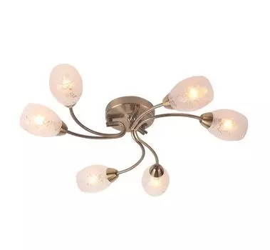 Потолочная люстра IDLamp Carmina 201/6PF-Oldbronze