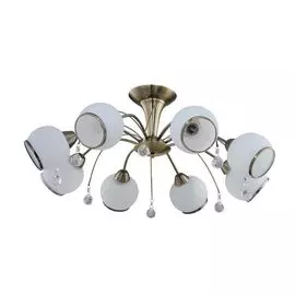 Потолочная люстра IDLamp Chiera 831/8PF-Oldbronze