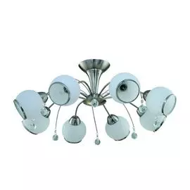 Потолочная люстра IDLamp Chiera 831/8PF-Whitechrome