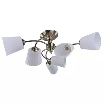 Потолочная люстра IDLamp Dorothea 879/6PF-Oldbronze