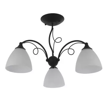 Потолочная люстра IDLamp Elettra 881/3PF-Argentoscuro