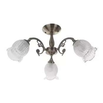 Потолочная люстра IDLamp Ernest 288/3PF-Oldbronze
