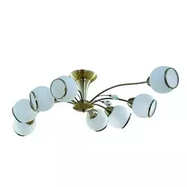 Потолочная люстра IDLamp Fina 830/8PF-Oldbronze