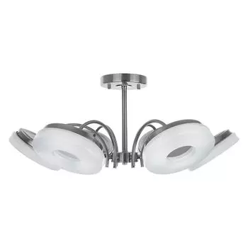 Потолочная люстра IDLamp Frittelle 107/6PF-LEDWhitechrome