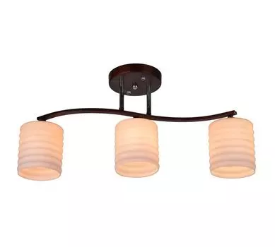 Потолочная люстра IDLamp Gemma 878/3PF-Darkcopper