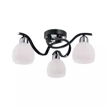 Потолочная люстра IDLamp Gioconda 389/3PF-Blackchrome