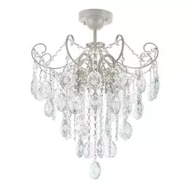 Потолочная люстра IDLamp Grace 299/4PF-Whitepatina