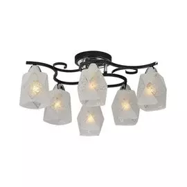 Потолочная люстра IDLamp Kinsey 233/6PF-Blackchrome