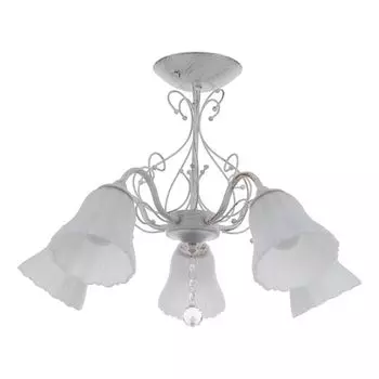 Потолочная люстра IDLamp Milana 276/5PF-Whitepatina