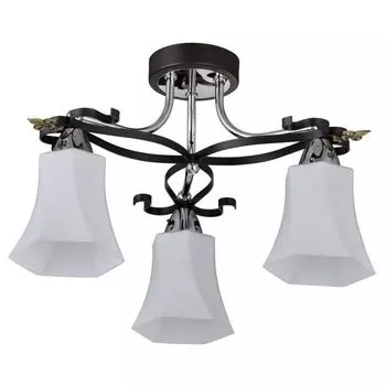 Потолочная люстра IDLamp Monga 849/3PF-Dark