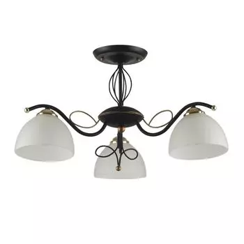 Потолочная люстра IDLamp Ragia 554/3PF-Blackpatina