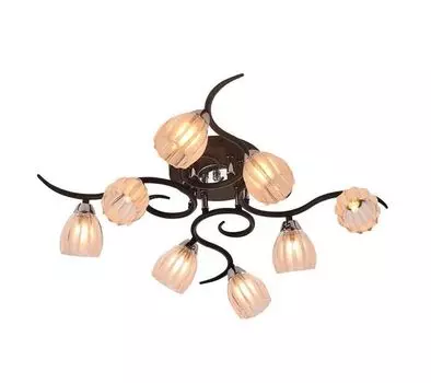 Потолочная люстра IDLamp Raymond 213/8PF-Blackchrome