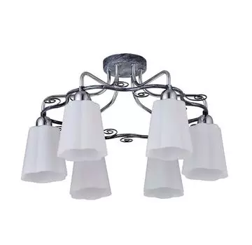 Потолочная люстра IDLamp Rossella 847/6PF-Blueglow