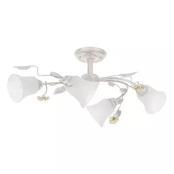 Потолочная люстра IDLamp Vaniglia 882/4PF-Whitepatina
