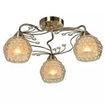 Потолочная люстра IDLamp Verity 286/3PF-Oldbronze