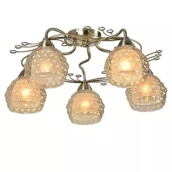 Потолочная люстра IDLamp Verity 286/5PF-Oldbronze