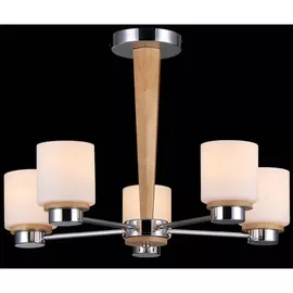 Потолочная люстра Lisboa LISBOA 11399/5C CHROME, OAK Natali Kovaltseva