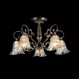 Потолочная люстра Marie 10423/5C BRASS Natali Kovaltseva