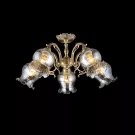 Потолочная люстра Monika 10429/5C BRASS Natali Kovaltseva