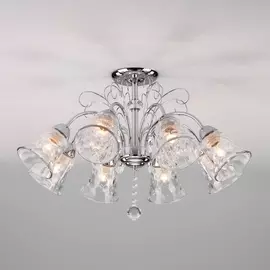 Потолочная люстра Norene 30157/8 хром Eurosvet