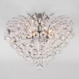 Потолочная люстра Ostiniya 3299/6 хром / прозрачный хрусталь Eurosvet