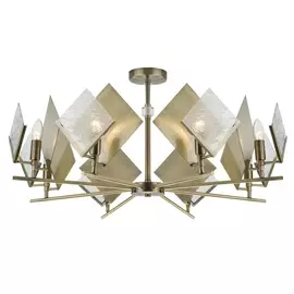 Потолочная люстра Rombo 60110/8 античная бронза Eurosvet