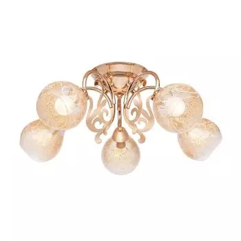 Потолочная люстра Silver Light Scroll 130.58.5