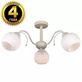 Потолочная люстра Скандинавская классика 75146/3C BEIGE GOLD Natali Kovaltseva