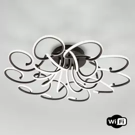 Потолочная люстра Smart Rosca 90236/10 чёрный кофе Smart Eurosvet