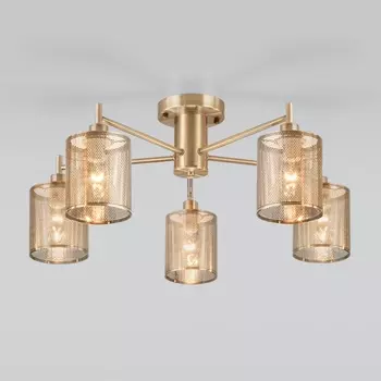 Потолочная люстра Tela 70109/5 античная бронза Eurosvet