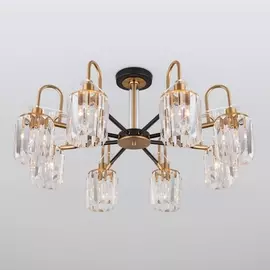 Потолочная люстра Tenia 70090/8 черный Eurosvet