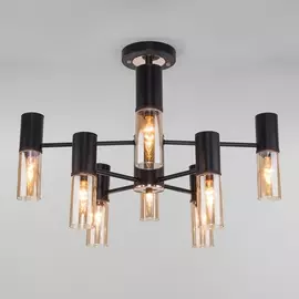 Потолочная люстра Tesoro 70125/8 черный Eurosvet