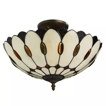 Потолочная люстра Tiffany A3163PL-2BG Arte Lamp